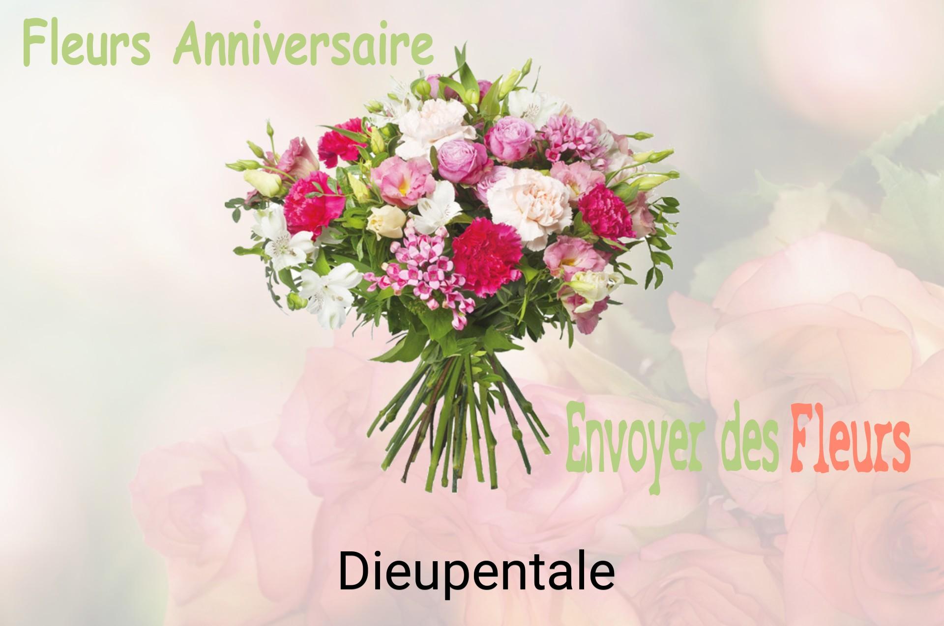 Bouquet de fleurs d’anniversaire livré à Dieupentale